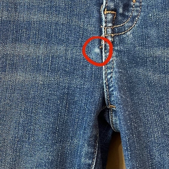 Madewell | 9" Mid-Rise Skinny Jeans in Pendale Wash Stretch Classic Size 26 - Picture 6 of 16